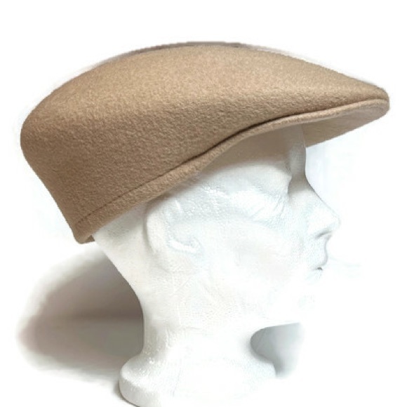 Brooks Wool Flat Cap by Biltmore, Made in England Size Medium M - Picture 3 of 10